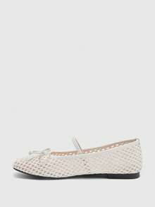 CUCCOO BIZCHIC Zapatos de tacón bajo lisos y de moda para mujer, zapatos de vacaciones de verano, zapatos de bruja de primavera, zapatos de vacaciones de primavera, zapatos de Pascua para Navidad - Albaricoque 6 - Ver 4