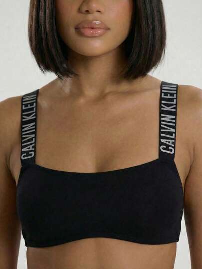 Calvin Klein Women's Swimsuit Tops Black