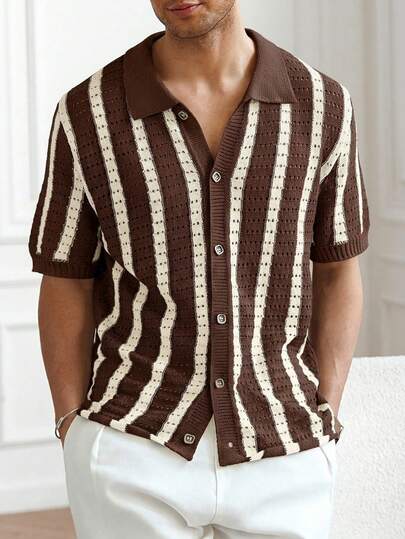 Manfinity CityGents قمصان محبوكة للرجال