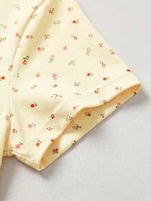 Resyla 303# 女士圆领短袖T恤，180克牛奶丝+数码印花 - 彩色 - 查看 3