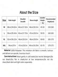 1pc Bride & Bridesmaid Letter Short Robe, Bridal Party Prep Wear, Wedding Ceremony & Reception Accessory Lightweight Sleepwear For Women, Spring/Summer - Navy Blue - View 6