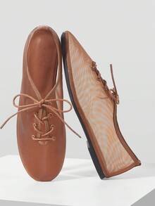 Mnmlis Women Flats - Brown - View 5