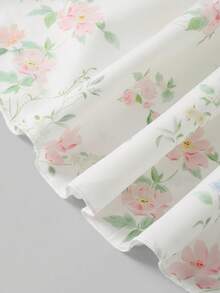 SHEIN ChillGRL 少女碎花无袖连衣裙 - 彩色 - 查看 6