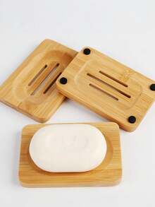 1 pieza Bandeja de jabón, Soporte de jabón para jabón hecho a mano, Estante para jabonera - 1pc - Ver 6