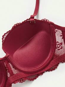 3 件装女士钢圈文胸，带不可拆卸衬垫罩杯 - 彩色 - 查看 5