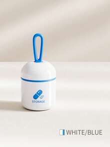 1pc Travel Mini Portable One-Day Sealed Portable Medicine Packaging Storage Box - Multicolor - View 13