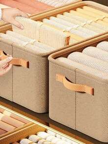 1 Hộp đựng quần áo màu xám, hộp đựng quần áo kiểu ngăn kéo bằng vải Oxford có thể gập lại, hộp sắp xếp tủ quần áo không có ngăn, thích hợp để đựng quần jean, áo len, v.v. Trang trí, trang trí mùa thu, trang trí lễ hội, trang trí phòng, trang trí nhà cửa, trang trí mùa thu, trang trí phòng ngủ, quà tặng Giáng sinh, quà tặng lễ hội - Xám - Xem 3
