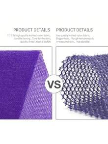 Khăn tắm lưới tẩy tế bào chết kiểu châu Phi X Milania 1 mảnh, chất liệu nylon, dùng hàng ngày để làm mềm và tẩy tế bào chết cho da. - Nhiều màu - Xem 9