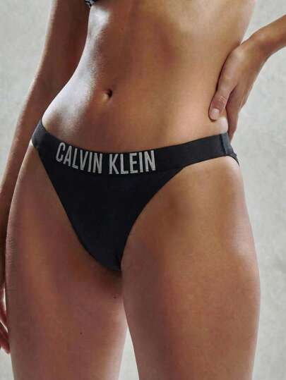 Calvin Klein Women's Bikini Bottoms Black