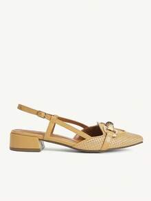 CUCCOO CHICEST Simple And Generous, Fashionable And Versatile, Casual Walking, Workplace Commuter, Women's Flat Shoes - Brown - View 3