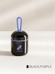 1pc Travel Mini Portable One-Day Sealed Portable Medicine Packaging Storage Box - Multicolor - View 11