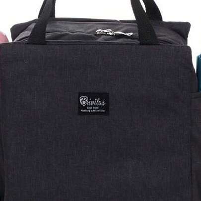 1 Bolsa térmica reutilizable, Lonchera para mujeres adultas, Bolsa de almuerzo portátil de gran capacidad, Aluminio grueso para conservación de frío a largo plazo, Bolsa portátil para lonchera, Adecuada para escuelas, oficinas, picnics y viajes