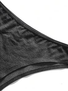 Ocili 4条/包 女士低腰巴西式比基尼内裤 - 彩色 - 查看 10