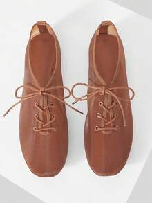 Mnmlis Women Flats - Brown - View 1