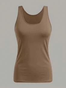 Comfortcana 4件套加大码女式休闲交叉针织背心 - 彩色 - 查看 10