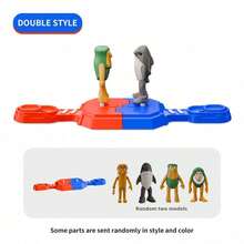 MINKOJA Tung Tung Sahur Battle Game Set Supports Two-Player Or Four-Player Competitive Matches Enhances Children's Reaction Speed And Strategic Thinking An Interactive Educational Game For Boys And Girls Aged 3 And Up The Top Choice For Holiday Gifts And Birthday Presents - Multicolor - View 13