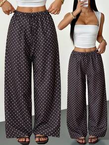 SHEIN PETITE 黑色性感复古蕾丝连裤袜，女士派对外出必备 - 咖啡棕 - 查看 2
