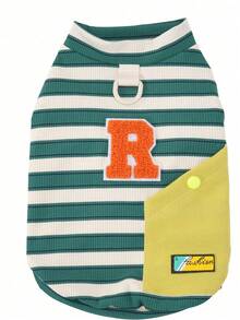 PETSIN Quần áo thú cưng mùa xuân mới, đồ dùng cho thú cưng, quần áo cho thú cưng, áo ba lỗ cho chó, áo thun cho mèo, trang phục cho gấu bông, trang phục cho động vật nhỏ, áo ba lỗ thường ngày mát mẻ, quần áo cho chó, quần áo cho mèo, áo ba lỗ hai mùa xuân hè mới. - Nhiều màu - Xem 18