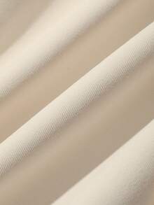 Livesso Curve Áo thun ngắn tay dáng lửng thể thao, có khóa kéo phía trước, ôm sát, cỡ lớn dành cho nữ, thích hợp cho mùa xuân/hè. - Màu be - Xem 3