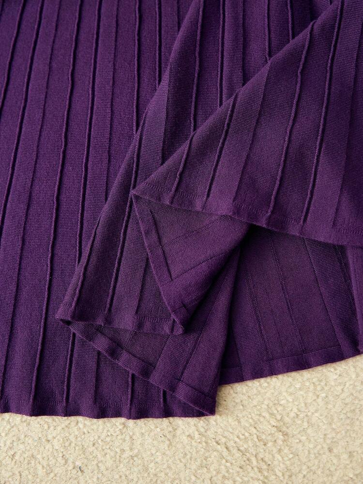 PLUS SIZE WOMEN'S STRAPLESS KNIT DRESS