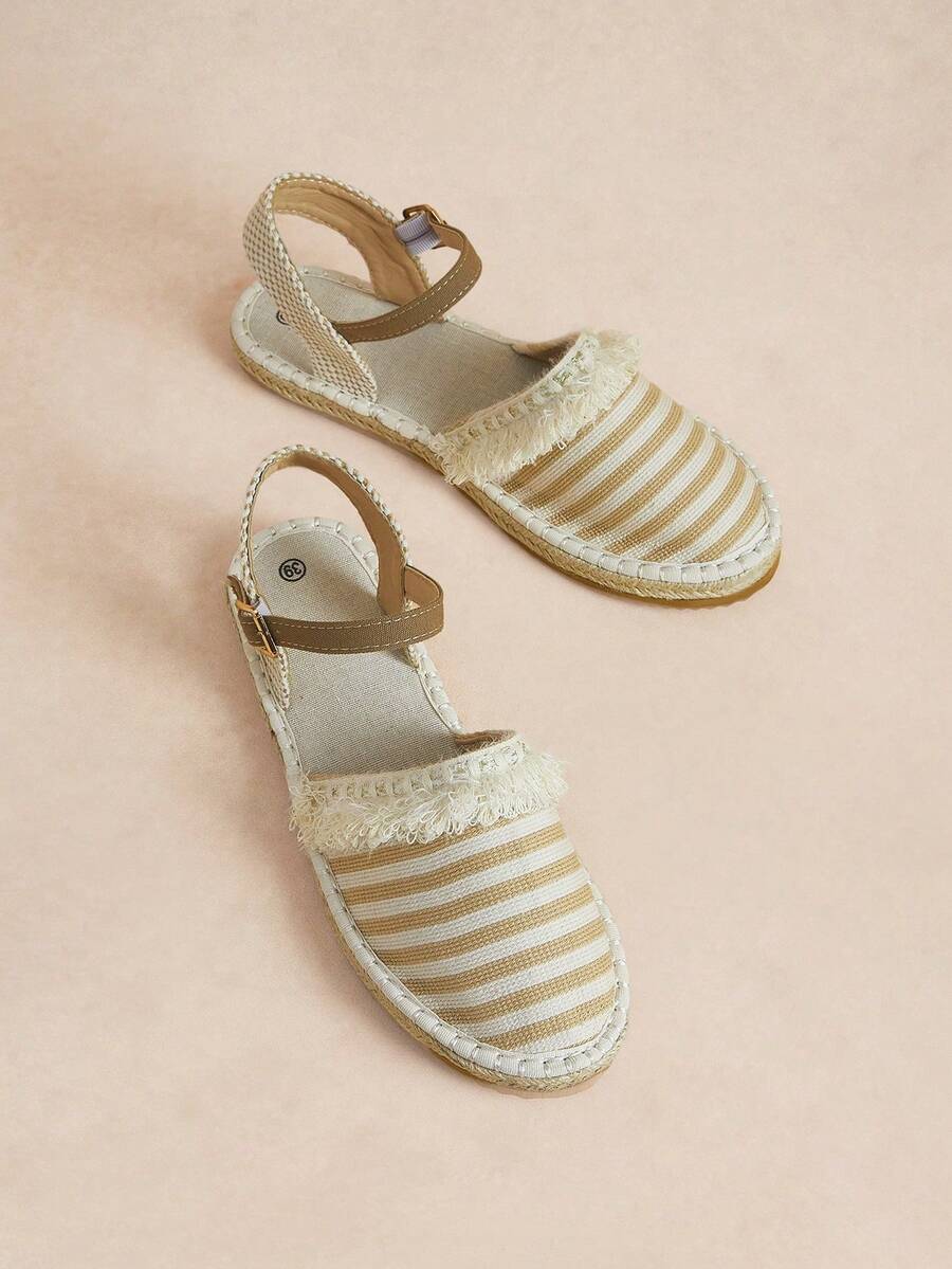 Rosivie 女士平底凉鞋 - 卡其色 - 查看 1