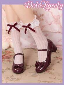 Burgundy PU material
