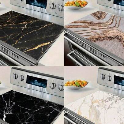 1 chiếc tấm bảo vệ nhà bếp là trái tim của ngôi nhà, chống trầy xước và chịu nhiệt. Thích hợp cho bếp điện mặt kính, nắp nồi, bàn ủi, máy pha cà phê và các thiết bị gia dụng khác. Trang trí nhà bếp gia đình, quà tặng ngày lễ, quà tặng cho các cặp đôi và quà tặng tốt nhất cho bạn bè. Dễ dàng vệ sinh và không cần điện.