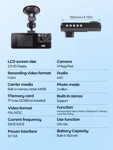 In-Car Dash Cam, Suitable As Gift For Boyfriend, Family - C309 - View 7