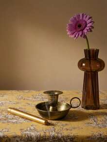 Cirelle 1个北欧复古烛台，创意锻铁烛台，婚礼派对餐桌装饰烛台，生日派对情侣约会烛台道具，酒吧派对长蜡烛底座，适合新年和情人节，是送给家人和朋友的理想礼物，家居装饰，生日礼物 - 多色 - 查看 3