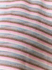 MUSERA 加大码条纹系带直筒罩裤 夏季泳装 沙滩度假日常性感可爱旅行 Bambola - 彩色 - 查看 6