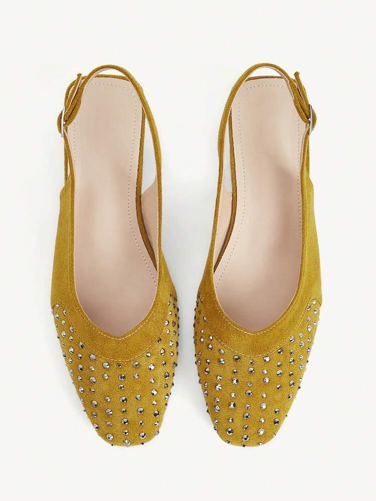 CUCCOO CHICEST Buckle Simple And Generous Fashion Versatile Leisure Workplace Commuter Women Flat Shoes