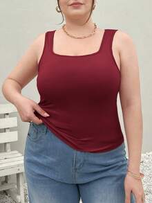 SHEIN Essnce 3件套大码百搭吊带背心，春夏多功能修身休闲外套 - 彩色 - 查看 4