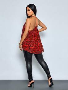 Women Plus Size Sports Dresses - Redwood - View 10