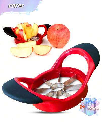 Dụng cụ cắt táo - Dụng cụ gọt/cắt bỏ lõi táo chuyên nghiệp bằng thép không gỉ - Siêu sắc bén - Dụng cụ gọt bỏ lõi táo với 8 lưỡi dao sắc bén