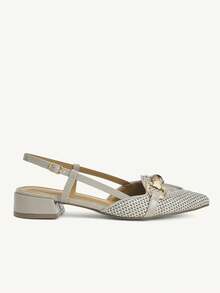 CUCCOO CHICEST Simple And Generous, Fashionable And Versatile, Casual Walking, Workplace Commuter, Women's Flat Shoes - Light Grey - View 3