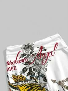 ROMWE Avant 【内衣】暗黑朋克性感女士吊带背心和喇叭裤两件套，春夏款 - 白色 - 查看 3