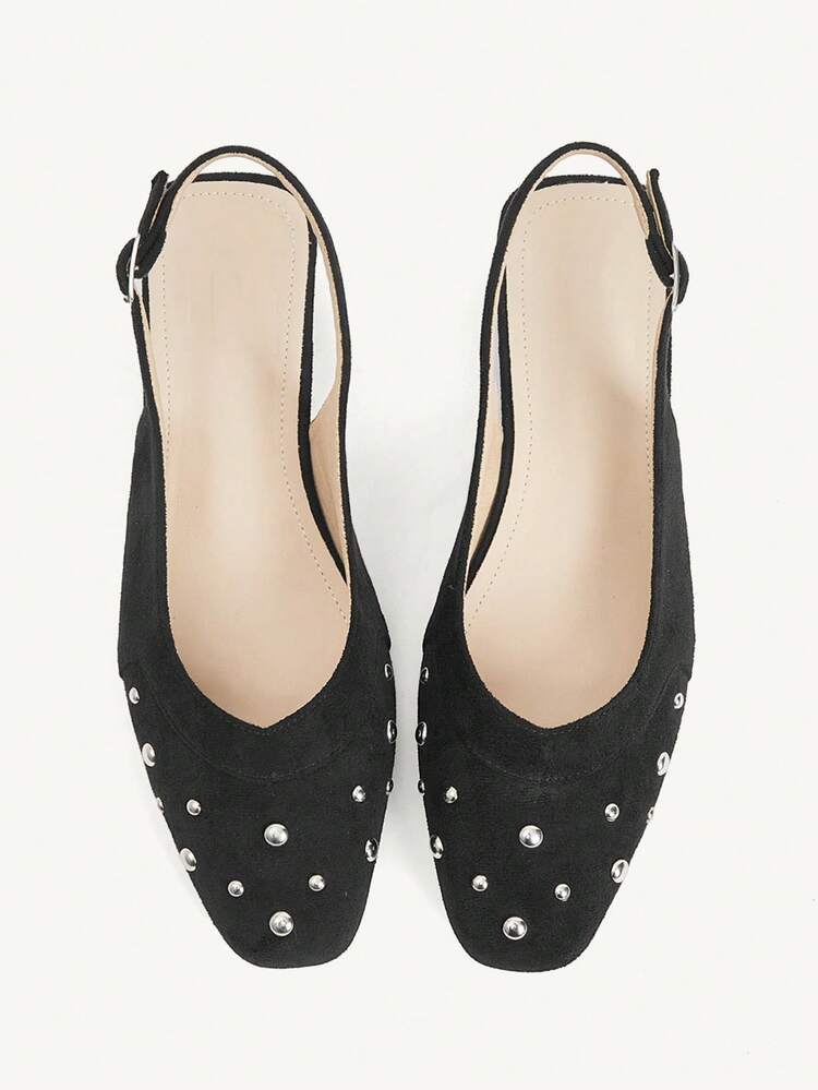 CUCCOO CHICEST Buckle Simple And Generous Fashion Versatile Leisure Workplace Commuter Women Flat Shoes