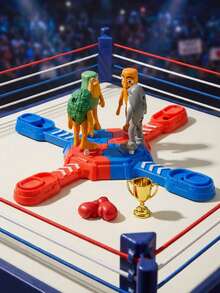 MINKOJA Tung Tung Sahur Battle Game Set Supports Two-Player Or Four-Player Competitive Matches Enhances Children's Reaction Speed And Strategic Thinking An Interactive Educational Game For Boys And Girls Aged 3 And Up The Top Choice For Holiday Gifts And Birthday Presents - Multicolor - View 1