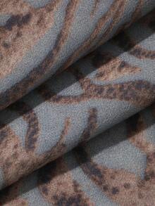 Livesso 女士度假沙滩印花长裙 - 棕色 - 查看 7