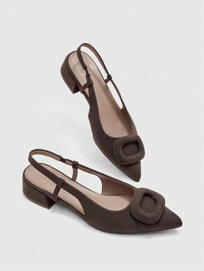 CUCCOO BIZCHIC Mocasines planos cómodos de punta afilada de unicolor para mujer, zapatos casuales de primavera para vacaciones de primavera, Pascua y Navidad