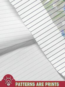 STEELVANCE Áo sơ mi nam tay ngắn cài cúc phía trước, kiểu dáng thường ngày, kẻ sọc và họa tiết hoa, dành cho mùa hè. - Nhiều màu - Xem 4