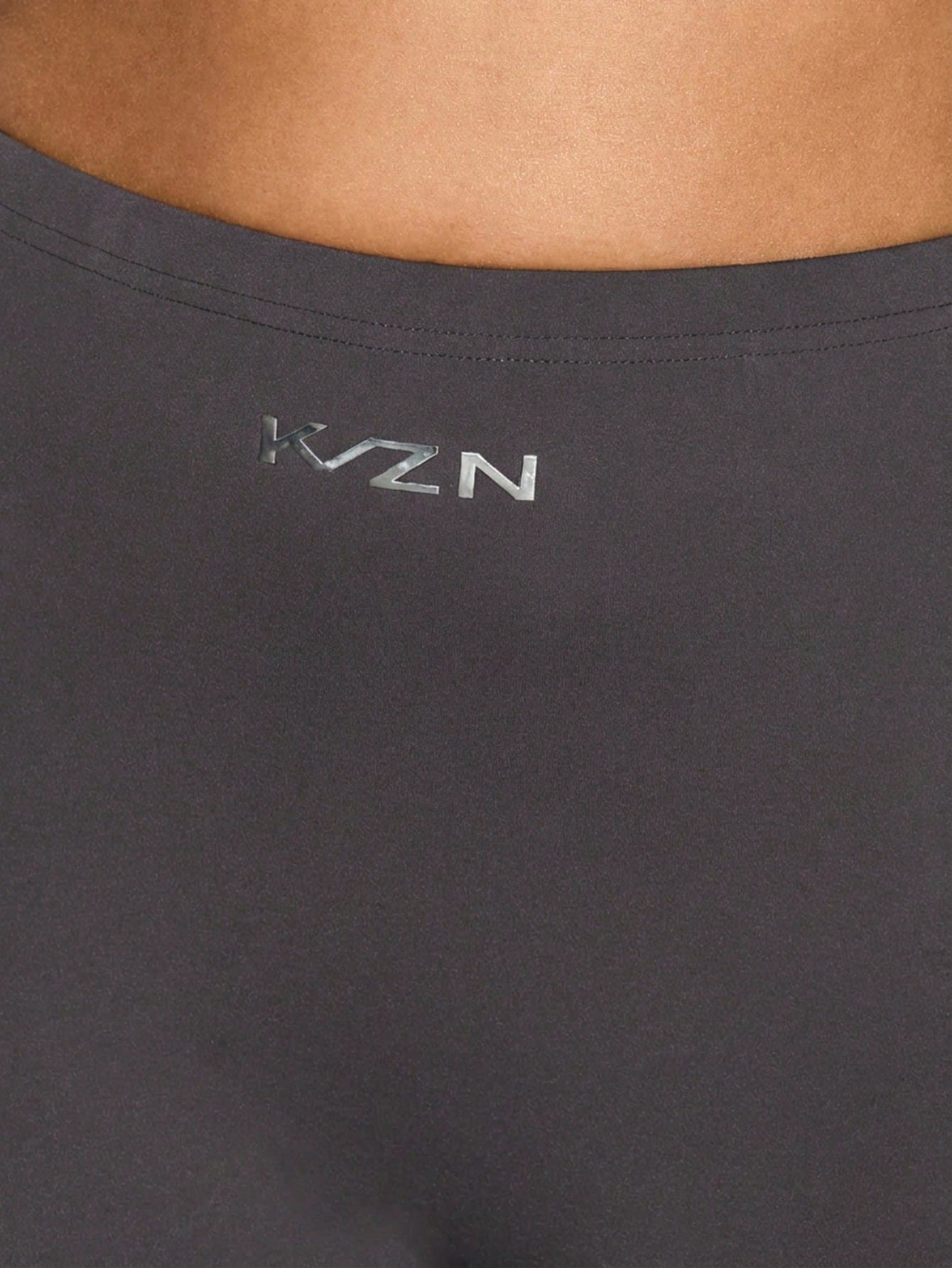 KIZN High Waisted Capri Leggings With Stretchy Fit