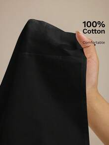 Ontre Blusa de mujer de cuello redondo, manga corta y cintura ceñida, nueva para primavera/verano 2026, estilo urbano y casual de negocios, color negro - Negro - Ver 8