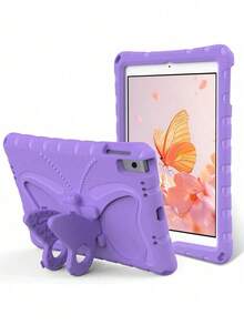 Ốp lưng máy tính bảng EVA hình bướm màu tím nhạt, có chức năng như một giá đỡ. - Màu Lilac Tím - Xem 1