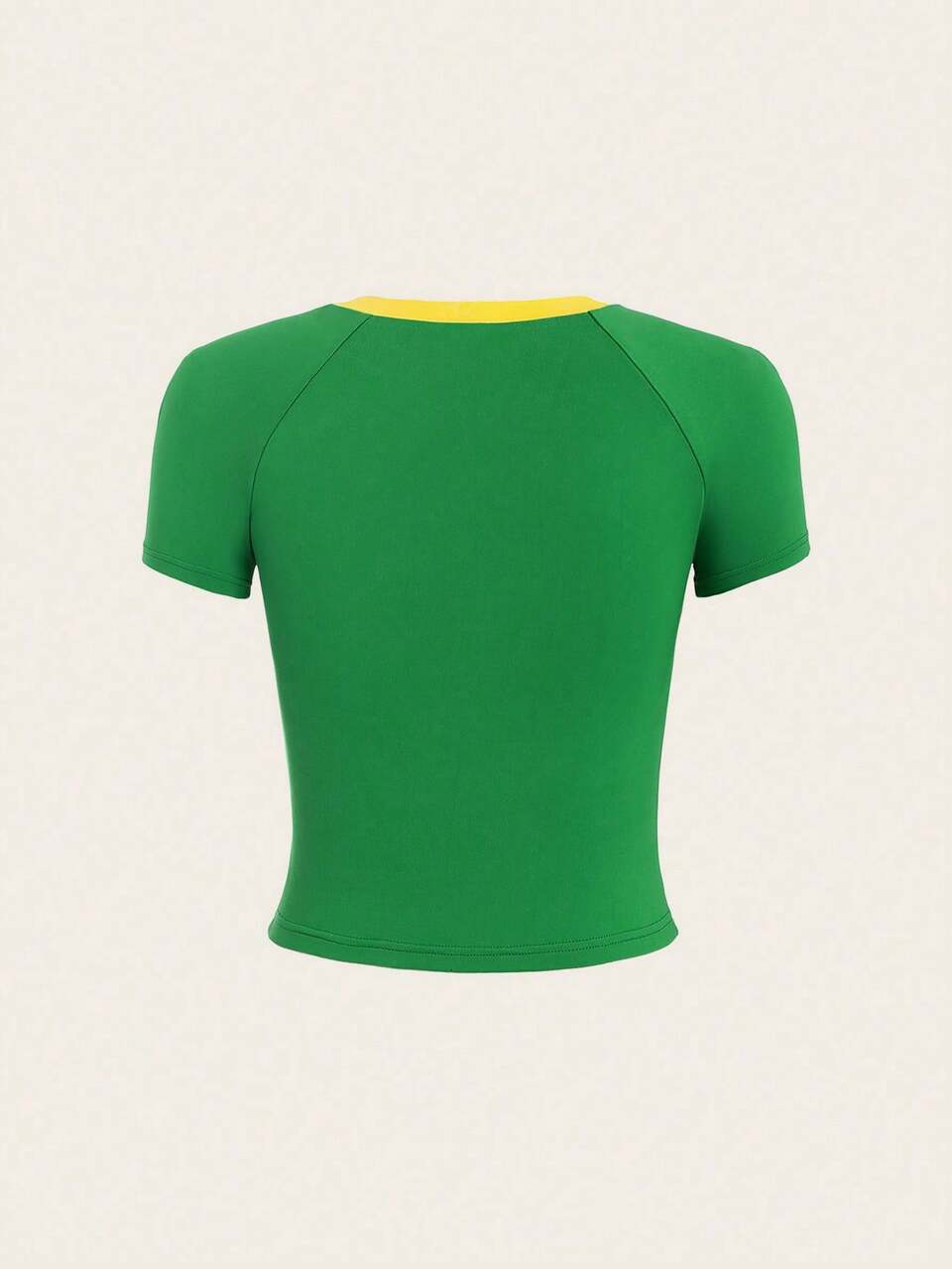 Brazilian Fans Tight-Fitting Short T-Shirt Graphic Tees Women Tops