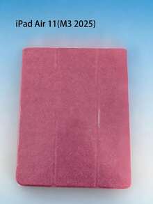 Case With Pencil Slot For IPad A16 2025, Smart Case For IPad 11th Generation/10th Generation, Shiny Case For IPad Air 11 M3 M2, Case For IPad Air 4/5 - Pink - View 14