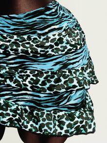 2026 New Leopard Print 3 PiecesSwimsuit, Sexy Bikini Set For Women, Beach Dress - Baby Blue - View 7