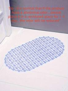 1pc Non-Slip Bathtub Mat, Medium Anti-Slip Shower Mat With Suction Cups And Drain Holes Transparent Bathroom Anti-Slip Mat Shower Room Floor Mat With Suction Cup, Toilet Waterproof Mat, Mildew-Proof And Antibacterial Shower Mat, Suitable For Shower Room, Bathtub, Toilet, Bathroom Anti-Slip Mat - Multicolor - View 19