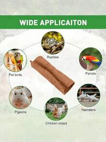1-Pack Coir Chicken Nest Box Liners, Square, Soft & Absorbent Hen Nesting Pads, Poultry Coop Bedding, Ideal For Laying Hens - Brown - View 6