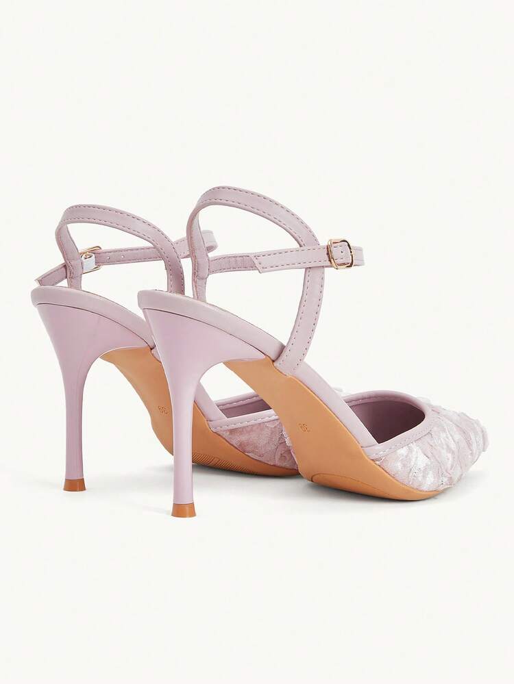 CUCCOO CHICEST Women Shoes New French Sexy Closed Toe High Heels Fashion Low Vamp Stiletto After Mixed Dress Party Bridal Wedding Shoes